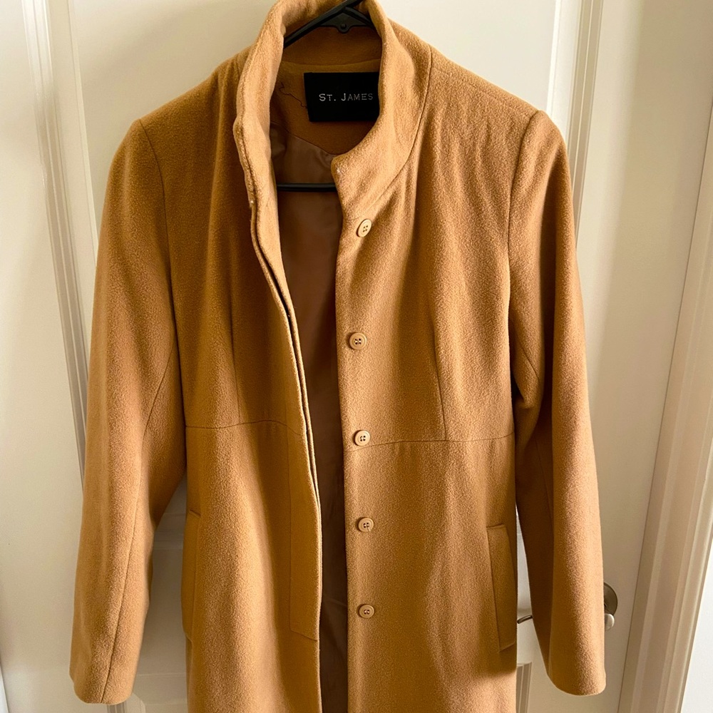 St. James Women Coat in Tan